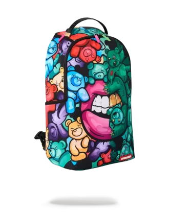 ZOMBIE-GUMMIBÄRCHEN-LIPPEN-RUCKSACK